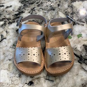 Freshly Picked Gold Sandals